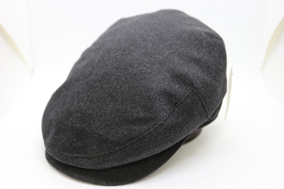 トーキョーハット（Tokiohat）　カシミヤ100％ハンチング　ブラック　M(56.5cm)　日本製