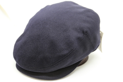 トーキョーハット（Tokiohat）　カシミヤ100%ハンチング　ダークネイビー　M(56.5cm)　日本製