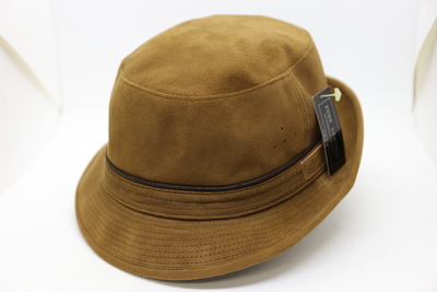 HatTsujino（オリジナル）　羊革スエードアルペンハット　ライトブラウン　M(56.5cm)|L(58cm)|LL(59.5cm)|3L(62cm)　日本製