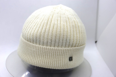 ノックス（KNOX）　ショートリブニット　オフホワイト　　日本製