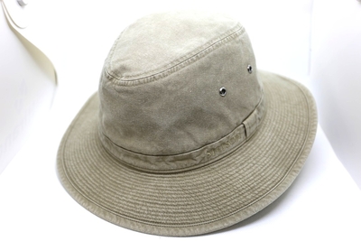 ステットソン（STETSON）　ワイドツバウォッシュサファリハット　ベージュ　57cm|59cm|61cm　日本製