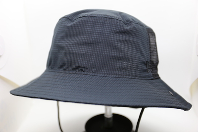 ニューエラ（NEWERA）　日除け付きサファリハット　ブラック　M/L(58cm)|L/XL(60cm)