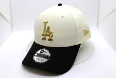 ニューエラ（NEWERA）　ロサンゼルス・ドジャース（大谷翔平選手限定生産モデル）　クリーム＆ブラック　フリー