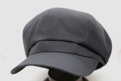 HatTsujino（オリジナル）　コットンキャスケット　ブラック　L(59cm)|LL(61cm)|3L(63cm)　日本製