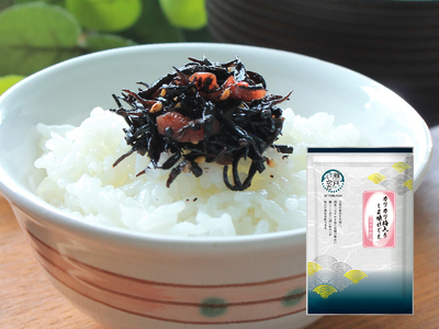 瀬戸筏 カリカリ梅入りしそ味ひじき 125ｇ【冷蔵】