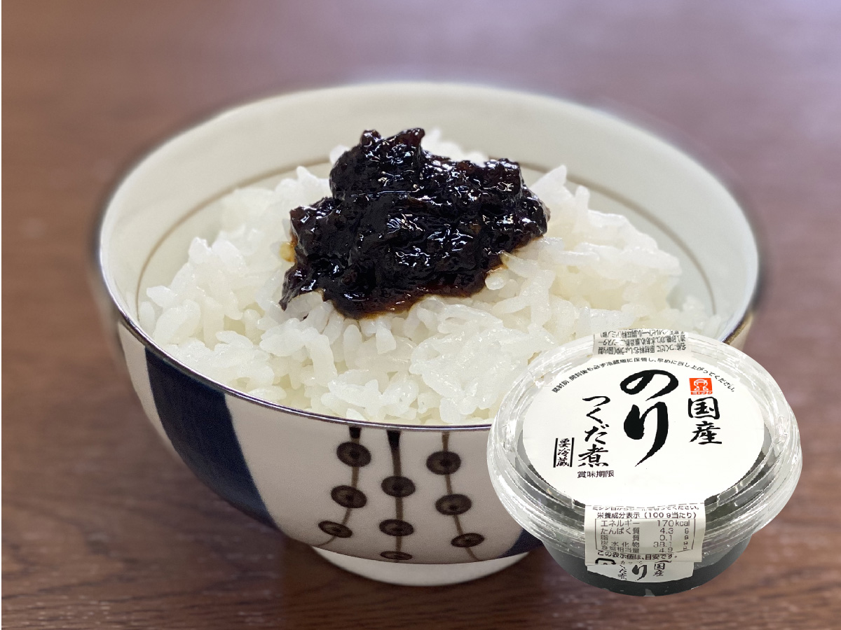 国産のりつくだ煮