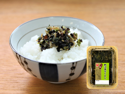 野沢菜ちりめん　60ｇ (トレー入り)【冷蔵】