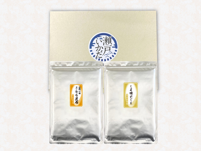 こもち昆布、しそ味ひじき500ｇ詰め合わせ【常温】