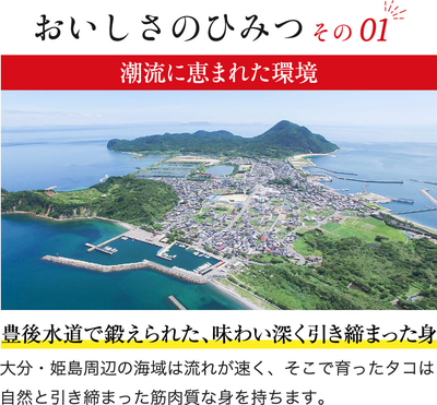 【訳あり】 大分姫島産 天然真だこ 200g&times;3袋