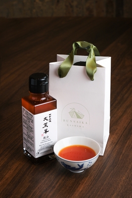 ギフト向け　文菜華の辣油1本＋専用小袋１枚
