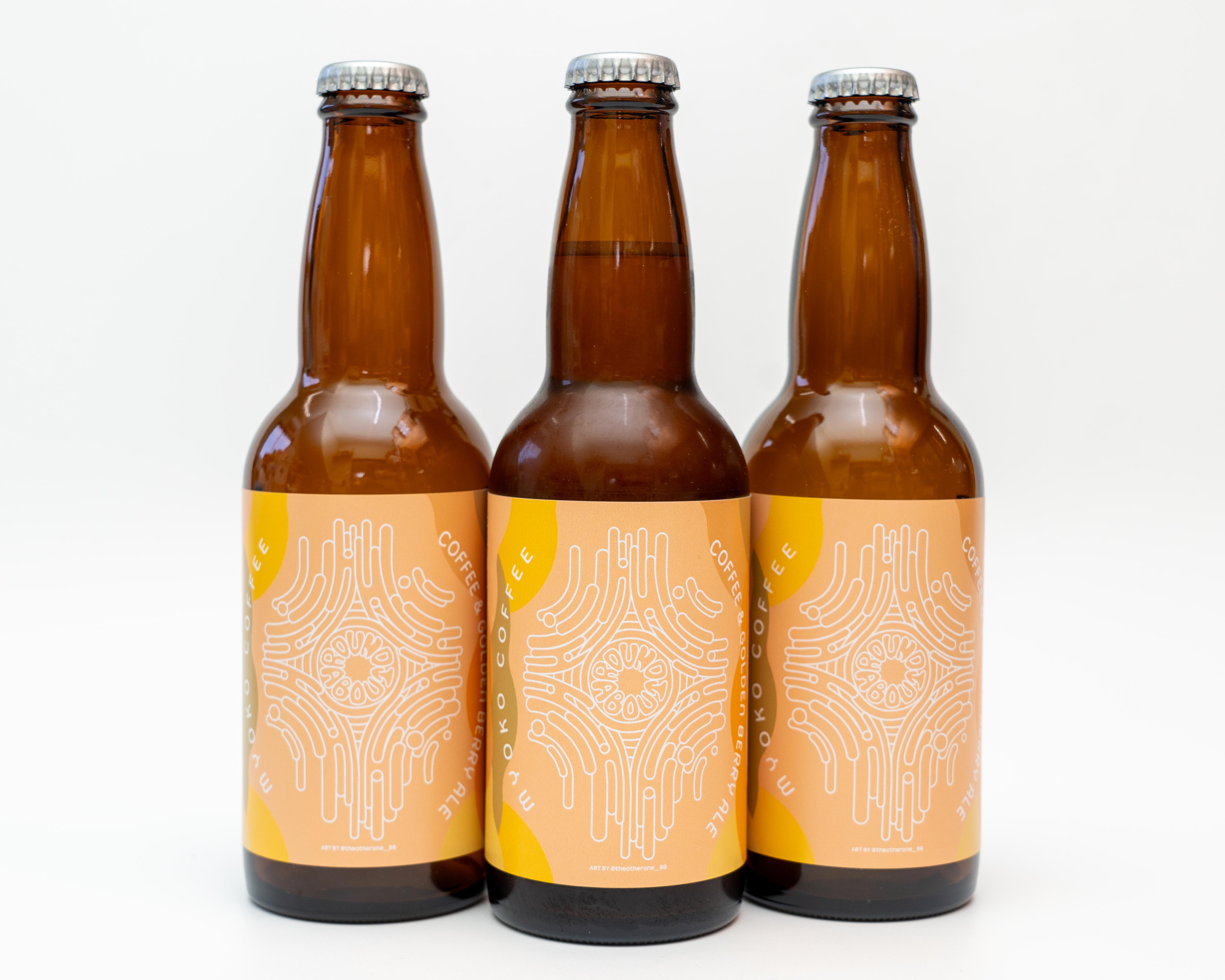 ラウンドアバウト coffee&golden berry ale 330ml（3本セット） | 妻