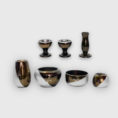仏具7点セット　エッグ　グリーン