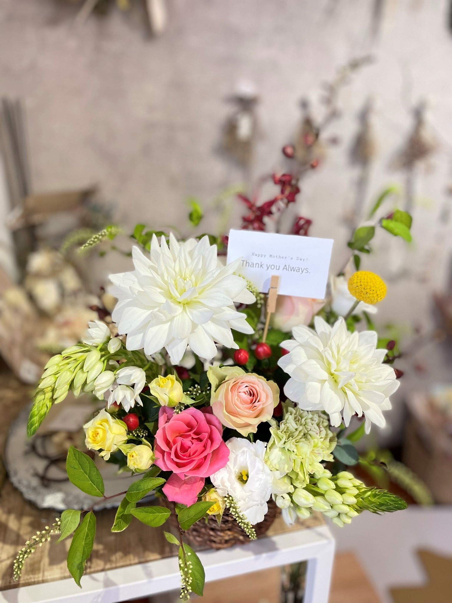 大切な人へ トルコキキョウ