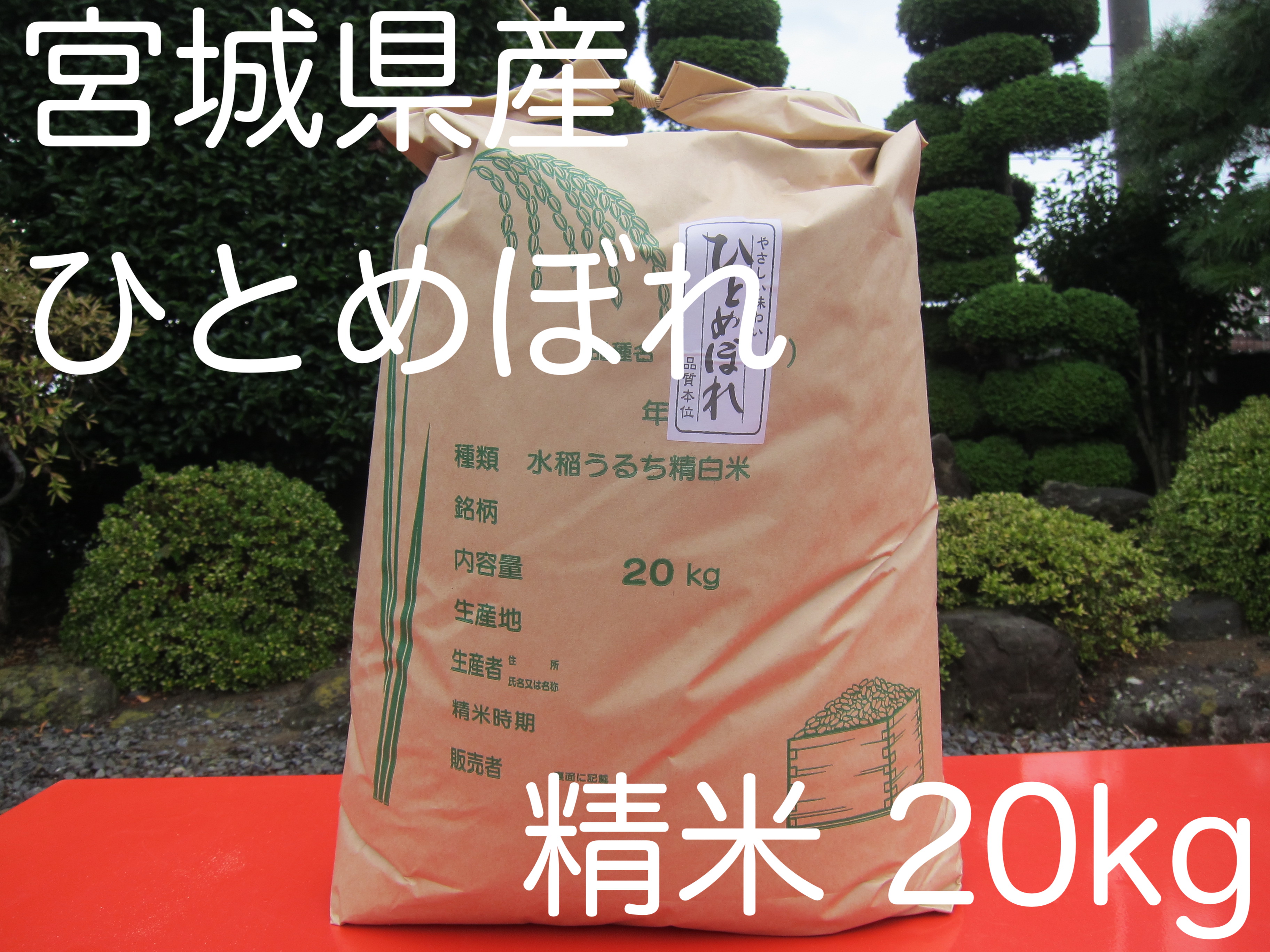 ☆ひとめぼれ20kg精米 令和7年産新米 | OIKAWAFARM