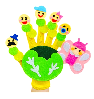 おはなし手袋　キャベツのなかから