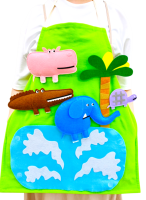 おはなしエプロン&reg;ぞうくんのさんぽ