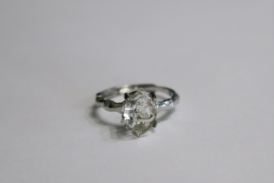 ハーキマーダイアモンドリング