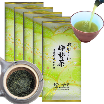 おいしい伊勢茶家庭だんらん用80g&times;5袋 お徳用セット 三重県産深蒸し煎茶 2026年産一番茶【メールOK】6/2発送開始