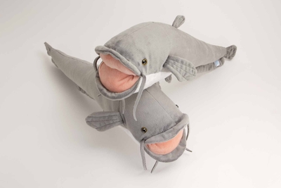 A☆ レトロ　ナマズ　親子　ぬいぐるみ ナマズのぬいぐるみ | 生物園オンラインショップ