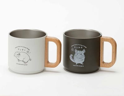 ☆11/13から新発売【オリジナル】サーモマグカップ（グンディ・チンチラ）