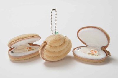 あさりとぴんの（ボールチェーン付きぬいぐるみ）