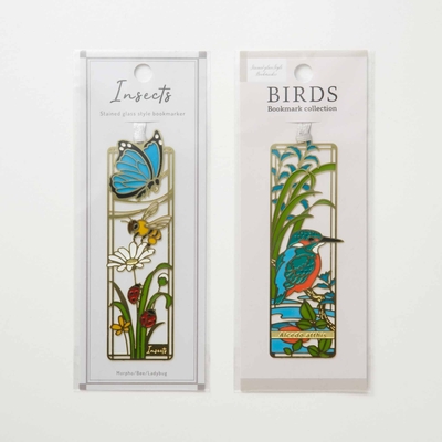 ステンドグラス風　ブックマーカー　大