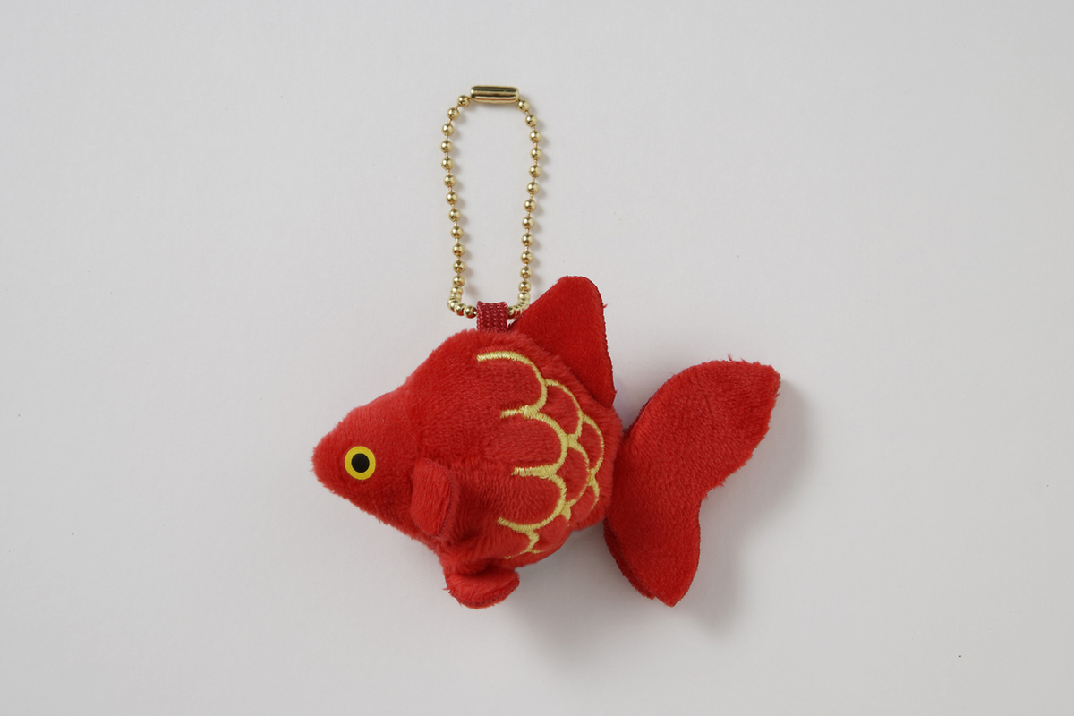 鈴入り！金魚キーチェーン | 生物園オンラインショップ