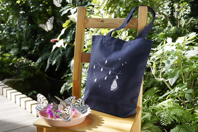 生物園オリジナル】蓄光で光る！ホタルトートバッグ | 生物園