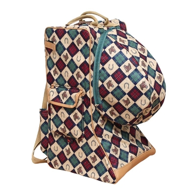 乗馬ブーツ＆メット収納旧Mサイズ/チェッカー