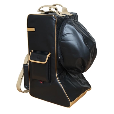 乗馬ブーツ＆メット収納ライディングケース/ムスタング/ブラック