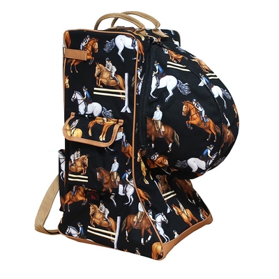 乗馬ブーツ＆メット収納ライディングケース旧Mサイズ/エクストリアン