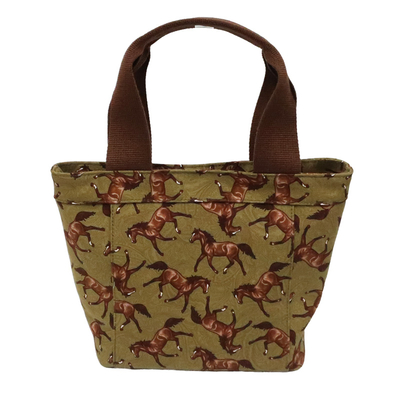 まかないバッグ/ペーズリー/カーキグリーン