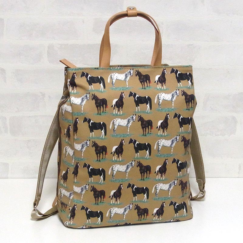 レスポートサック　リュック　アンティーク柄　馬 レスポートサックリュックアンティーク柄馬
