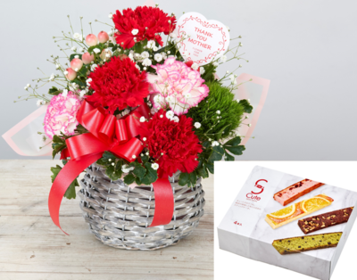 No.20　cuteアレンジメント(ﾌﾟﾁｹｰｷ付き)