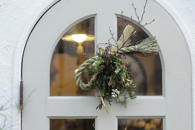 迎春飾り＜７＞しめ縄藁