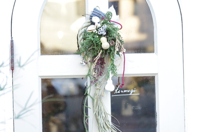 迎春飾り＜１２＞しめ縄藁