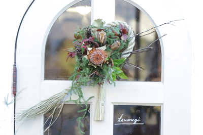 迎春飾り＜１４＞しめ縄藁