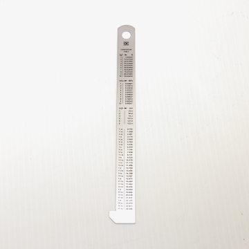 フック付きスケール 快段目盛 150mm | 燕三条金物本舗