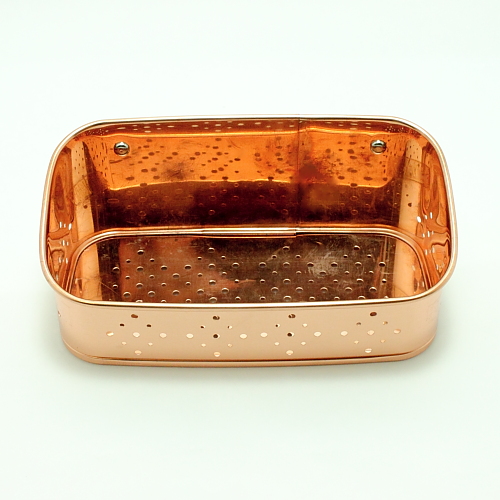 銅板洗剤タワシ入 | 燕三条金物本舗