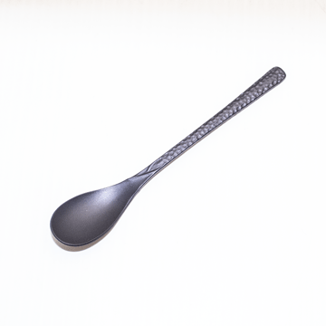 槌目カトラリー　クロ　コーヒースプーン