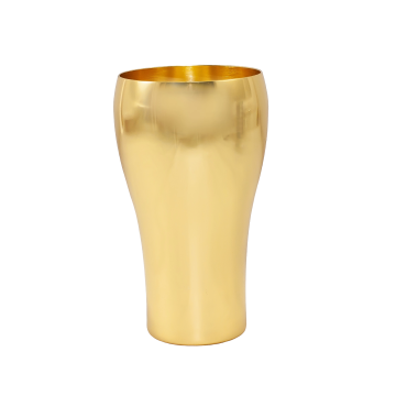 華タンブラー　ミラー　24金メッキ