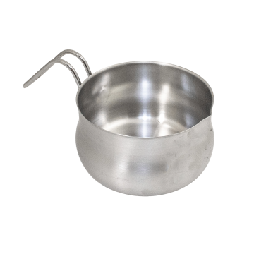 サティーナ　ステンレス製つぼ型クックポット14cm