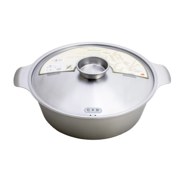 贅(Zei)　ステンレス寄せしゃぶ鍋 26cm