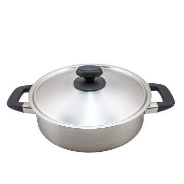 サスティナ　浅型両手鍋25cm