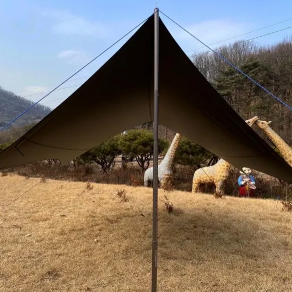 EIT YUNAN Black Pole | マックワンタープ用ポールセット