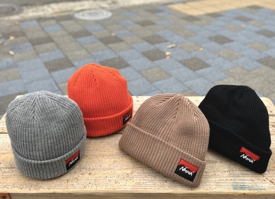 【全4カラー】BOX LOGO BULKY BEANIE