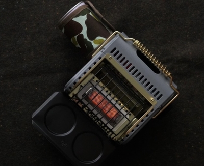 SHANK HEATER BLACK GUARD 25`MODEL【BLUE GRAY】