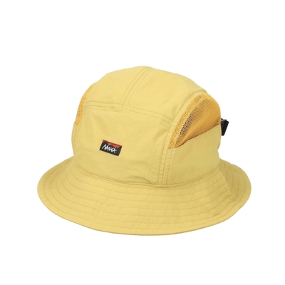 NYLON TUSSER KIDS HAT【YELLOW】