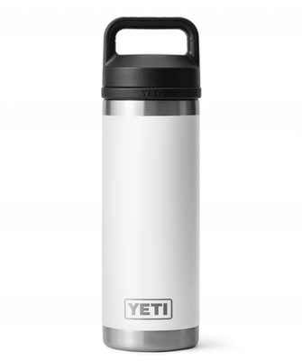 WATER BOTTLE WITH CHUG CAP【WHITE】【18oz】