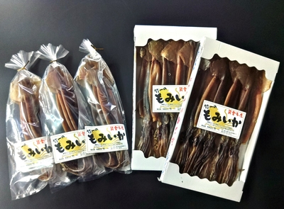 竹一のもみいか　5枚入り箱　写真右